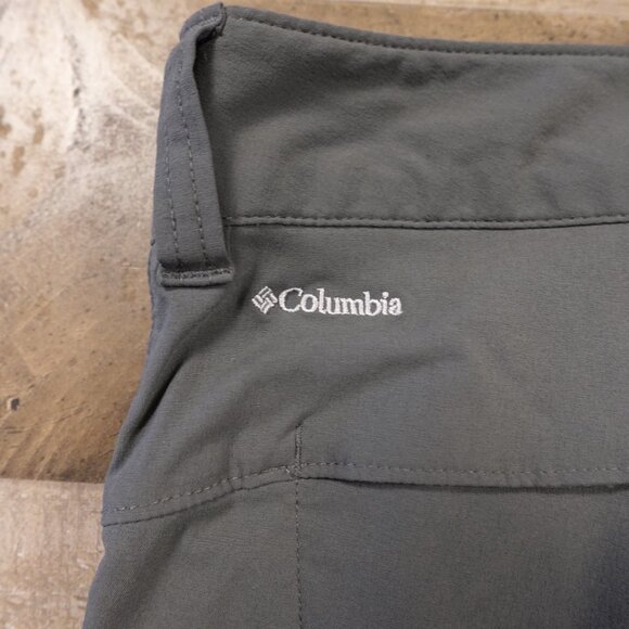 Columbia Saturday Trail Stretch Pants Women’s 16 Regular Gray Water-Repellent - Picture 11 of 14